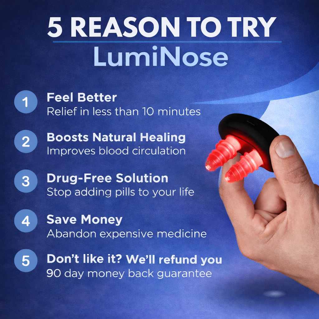 LumiNose™ -  Nasal Therapy Device