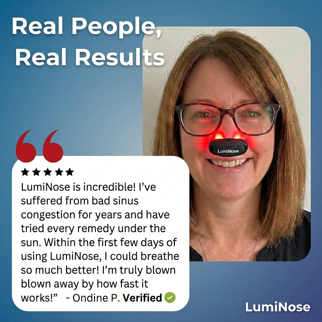 LumiNose™ -  Nasal Therapy Device
