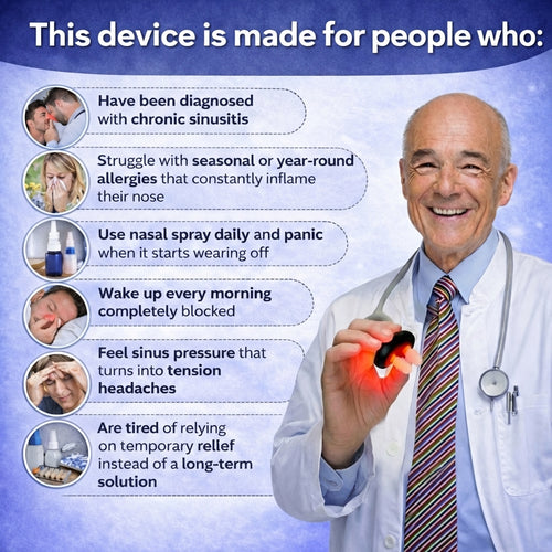 LumiNose™ -  Nasal Therapy Device